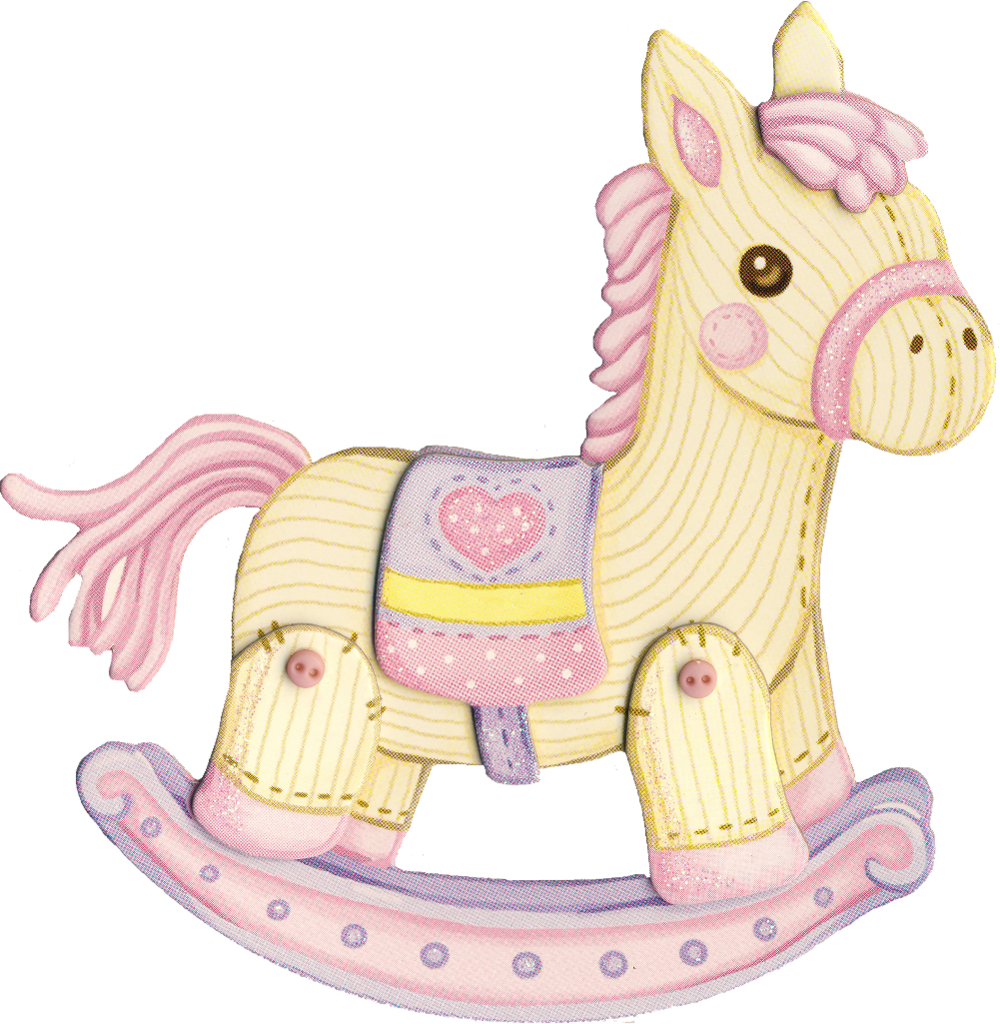 Babies Room - Pink Rocking Horse Clipart (1000x1024), Png Download