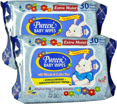 Wet Tissue Baby Pureen (500x500), Png Download