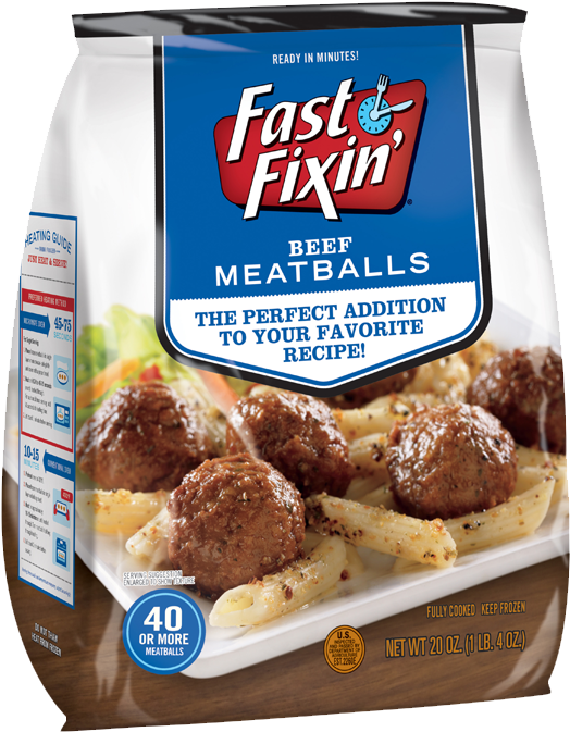 Fast And Fixin Meatballs (640x780), Png Download