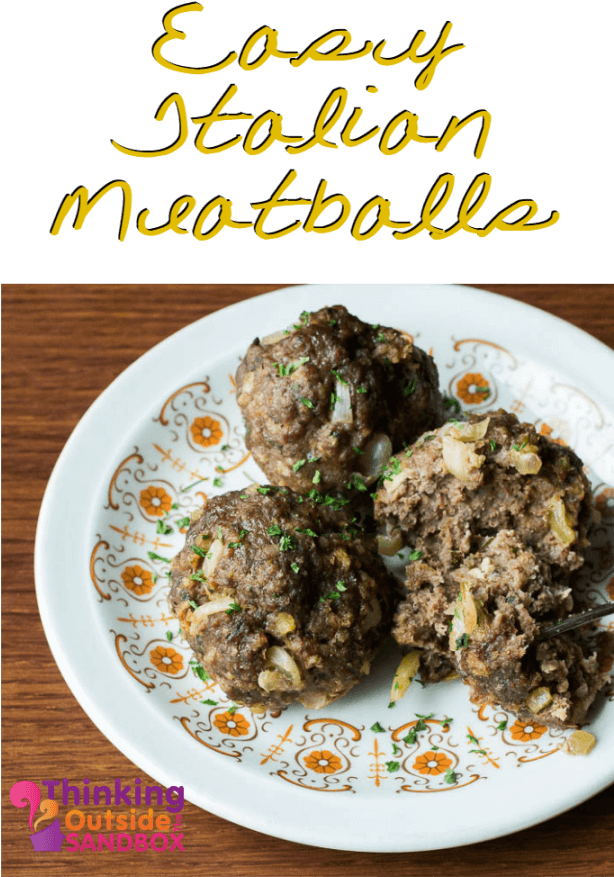These Easy Italian Meatballs Are Perfect For Those - Faggot (630x900), Png Download