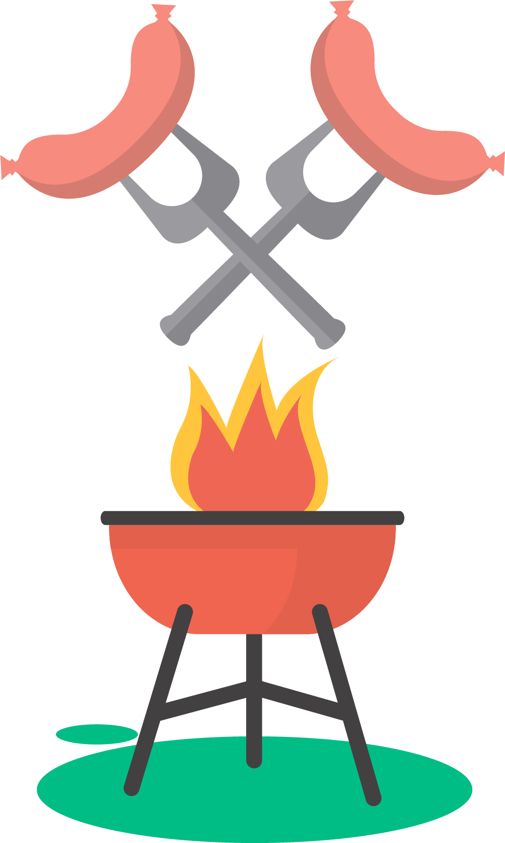 Jpg Black And White Download Barbecue Clipart Corporate - Espeto De Churrasco Desenho (1001x1669), Png Download