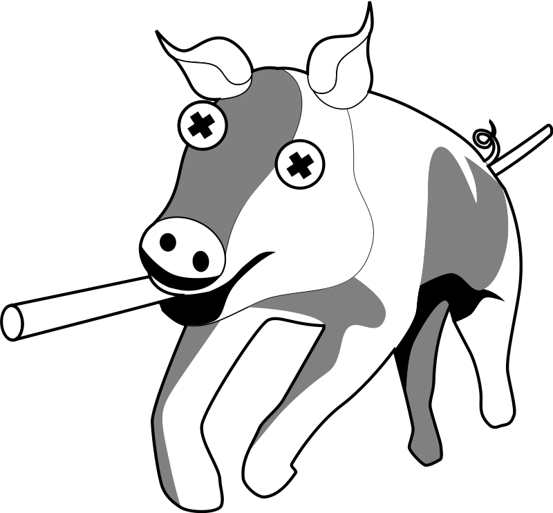 Download Barbecue Clipart - Suckling Pig (800x742), Png Download