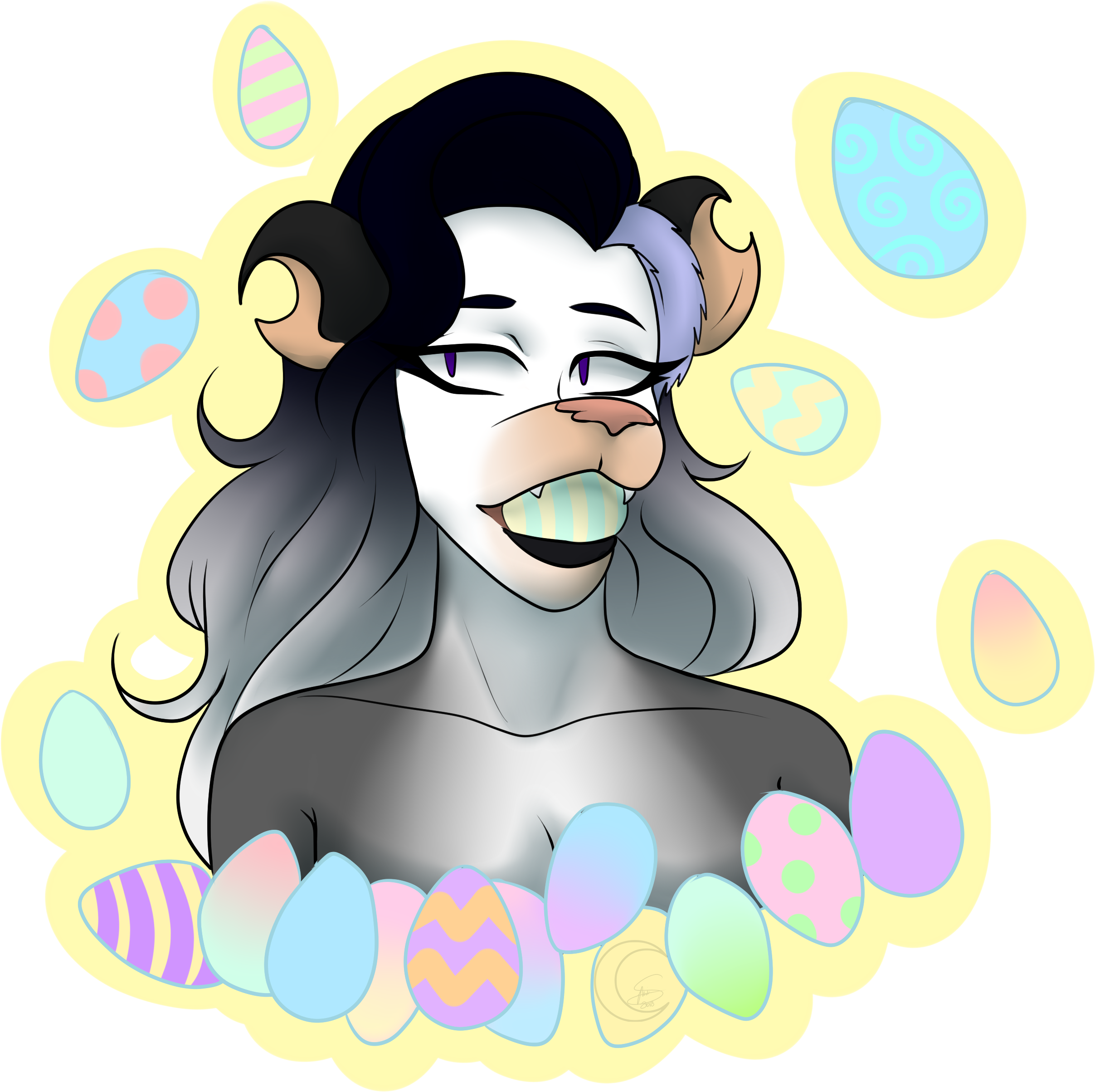 Egg Theif - Portable Network Graphics (2520x2520), Png Download