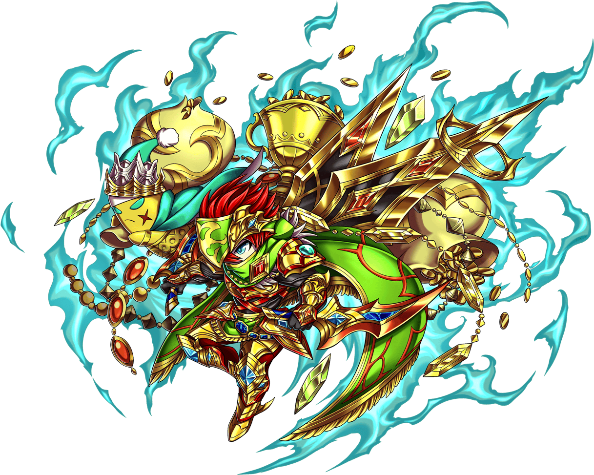 Chivalrous Thief Zelnite - Brave Frontier (1256x1010), Png Download