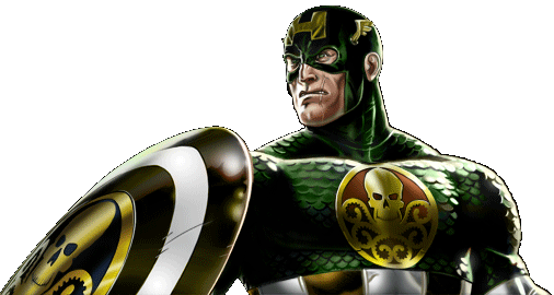 Militant Dialogue - Marvel Avengers Alliance Captain America Hydra (506x270), Png Download