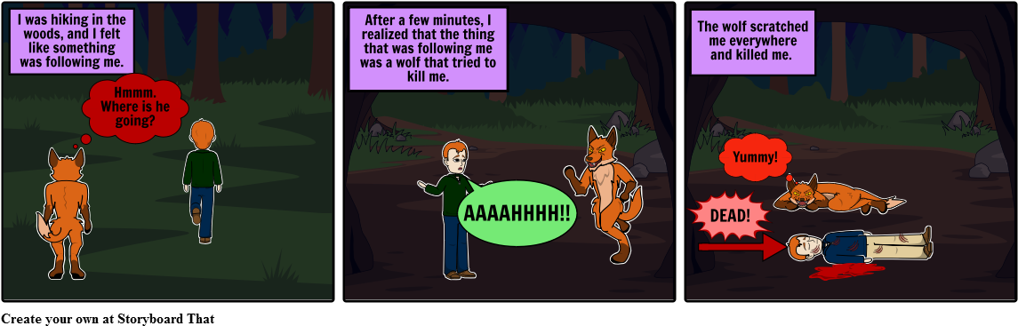 The Bad Hike - Cartoon (1164x385), Png Download