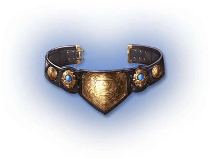 Championship Belt - Granblue Fantasy (462x400), Png Download