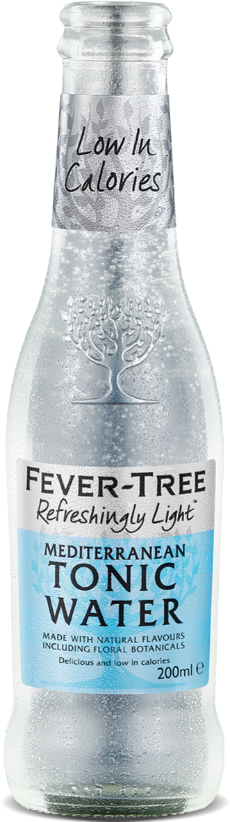 Mediterranean Tonic Water Refreshingly Light Mediterranean - Fever-tree Premium Ginger Beer (6x4 Pack) (500x1200), Png Download