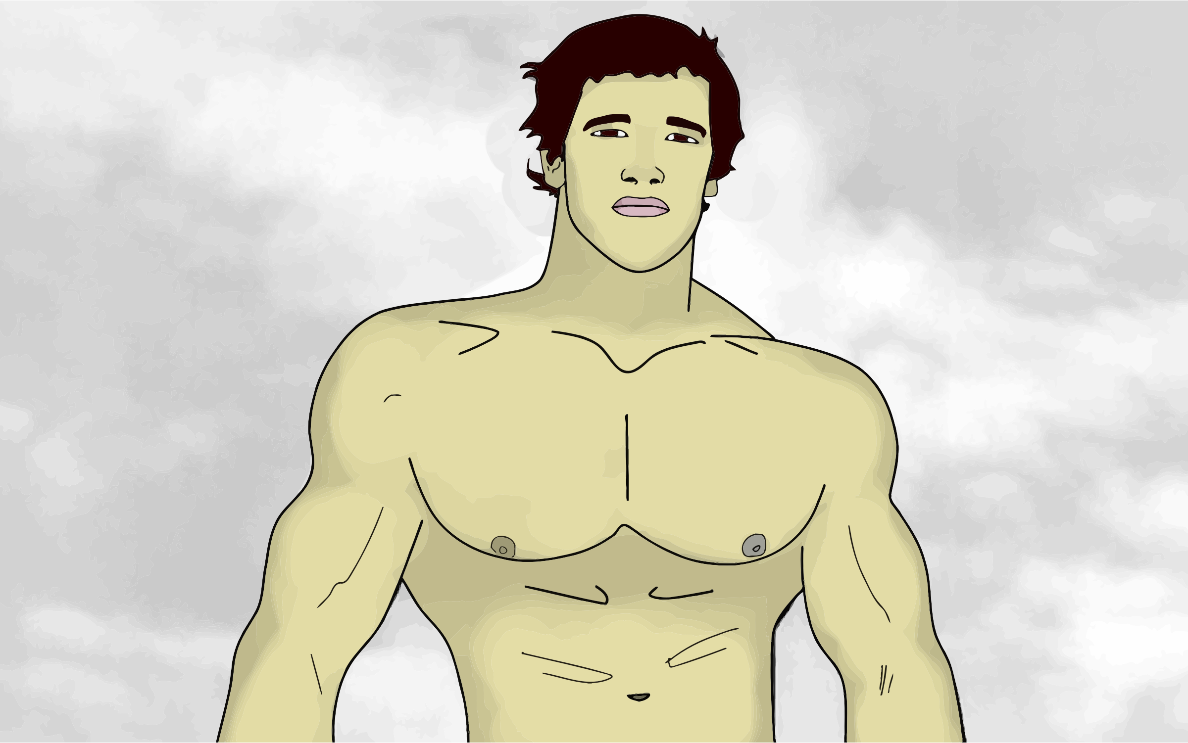 Big Image - Muscle (2400x1502), Png Download