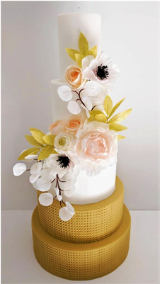 Wedding Cakes - Cake (300x400), Png Download