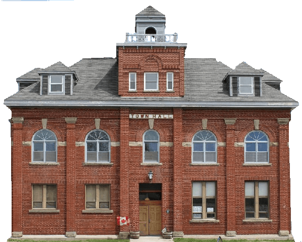 Old Town Hall Glace Bay - House (600x481), Png Download