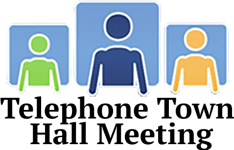 Town Hall Meeting April 4 2018 With The New Village - Telephone Town Hall (500x314), Png Download