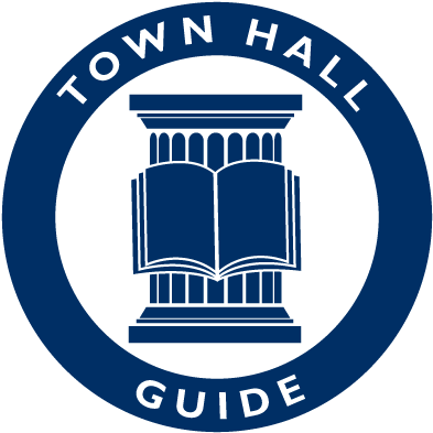I Have Been Getting A Lot Of Activity From Town Hall - Town Hall Guide (401x401), Png Download