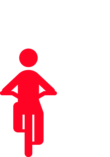 Book Us - Bicycle Front View Icon (371x527), Png Download