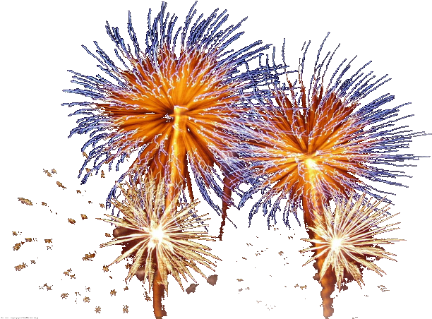 Feux D'artifice - Feu D Artifice Animé (650x488), Png Download