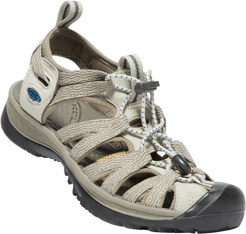 Keen Women's Whisper Agate Grey/blue Opal - Hiking Shoe (1400x757), Png Download