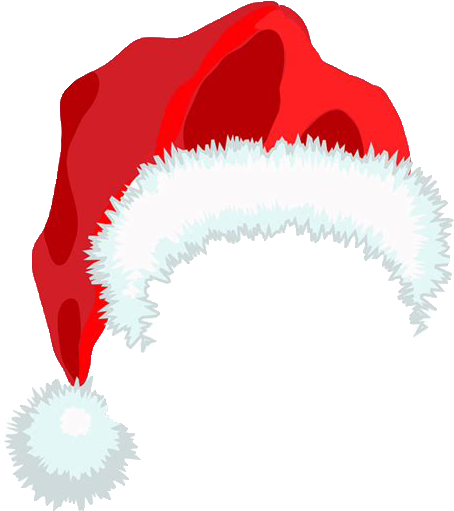 Santa Hat Png Transparent Image - Santa Hat Clipart Png (474x531), Png Download