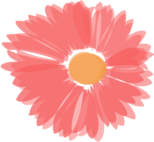 30 Best Transparent Clip Images - Coral Flower Clipart (600x553), Png Download