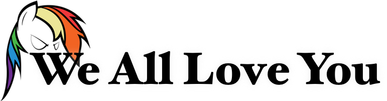Now Playing Tracks - Png We Love You (788x210), Png Download