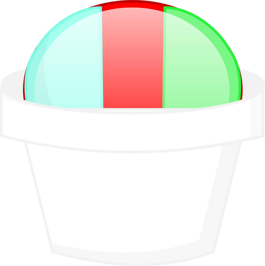 Shaved Ice Body By - Circle (893x895), Png Download