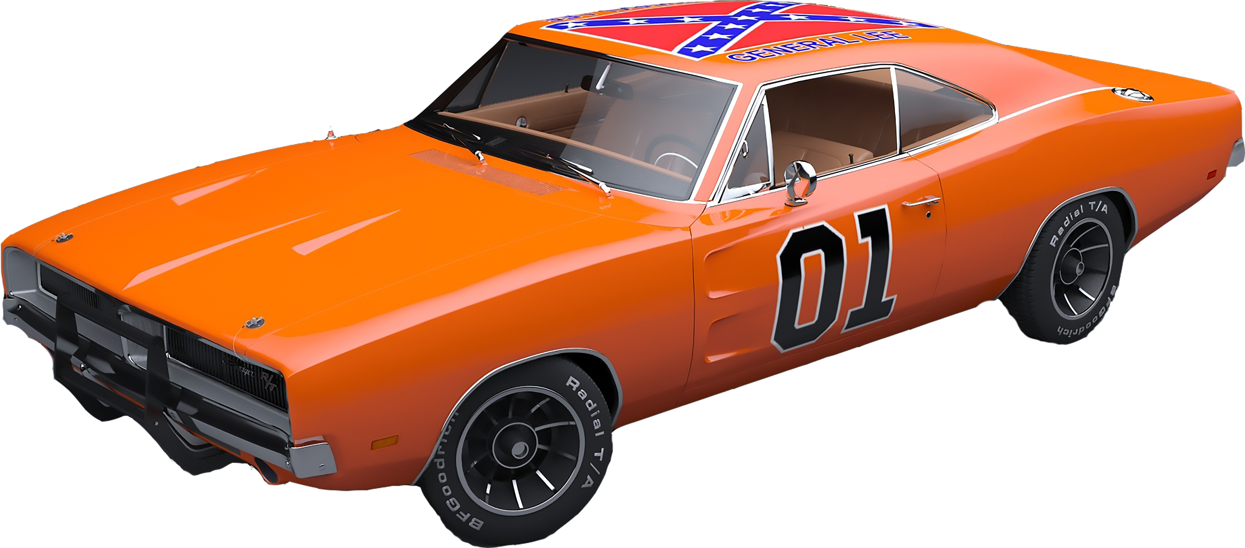 Quadro Decorativo Poster Com Moldura Dodge Laranja (4800x2699), Png Download