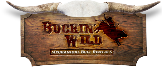 Maryland Mechanical Bull Rentals Buckin Wild - Buckin Wild (550x233), Png Download