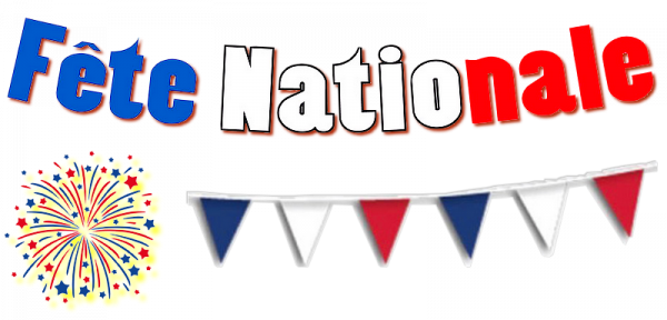 14 Juillet ☼ ♫ ☼ Fête Nationale ☼ ♫ ☼ En France ☼ ♫ - Bastille Day (600x288), Png Download