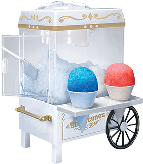 Quadcopter Reviews Best Shaved Ice Machines - Nostalgia Snow Cone Maker (800x325), Png Download