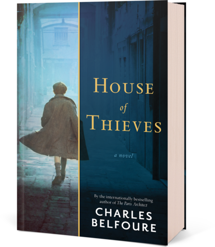 House Of Thieves By Charles Belfoure (431x496), Png Download