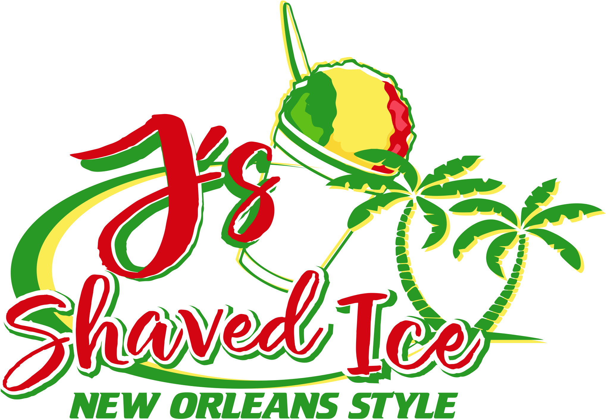 J's Shaved Ice - Austin (2196x1604), Png Download