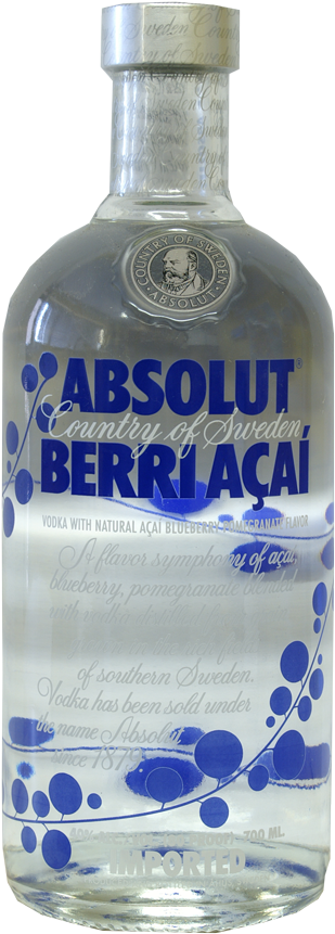 Absolut Berry Acai - Absolut Berri Acai (681x1024), Png Download