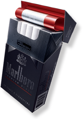 Marlboro Black Premium Price ,marlboro Premium Black - Marlboro Premium Black (310x409), Png Download