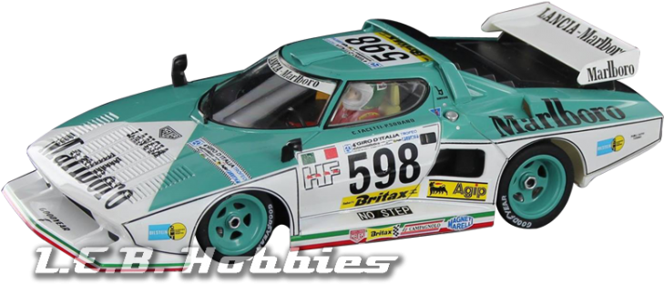 Sw53m Racer Sideways Lancia Stratos Turbo Gr - Lancia Stratos Turbo Gr. 5 Giro D'italia 1976 (750x468), Png Download