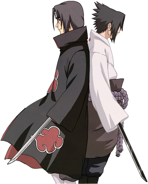 Seshoumaru And Inu Yasha Are The Kind Of Siblings That - Itachi Sasuke (600x646), Png Download