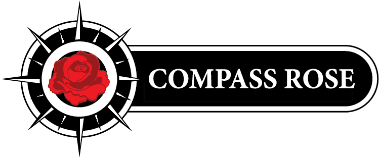 Welcome To Compass Rose Weddings & Events - Cafe Compass Logo (749x313), Png Download