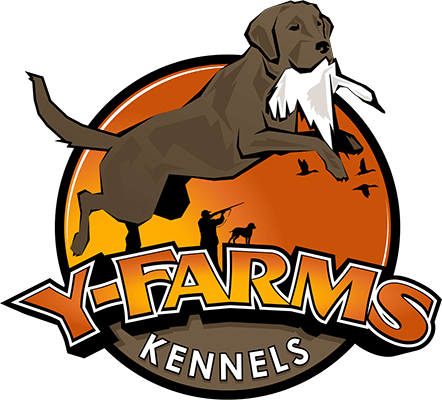 Y Farms Is A Family Owned And Operated Dog Kennel Located - Dogs Farm Logos (442x400), Png Download