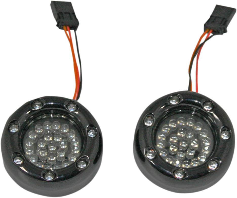 Custom Dynamics Jae Amber Led Turn Signal 16-17 Harley - Custom Dynamics Btrb-a-jae-s Bullet Ringz Led Turn (936x782), Png Download