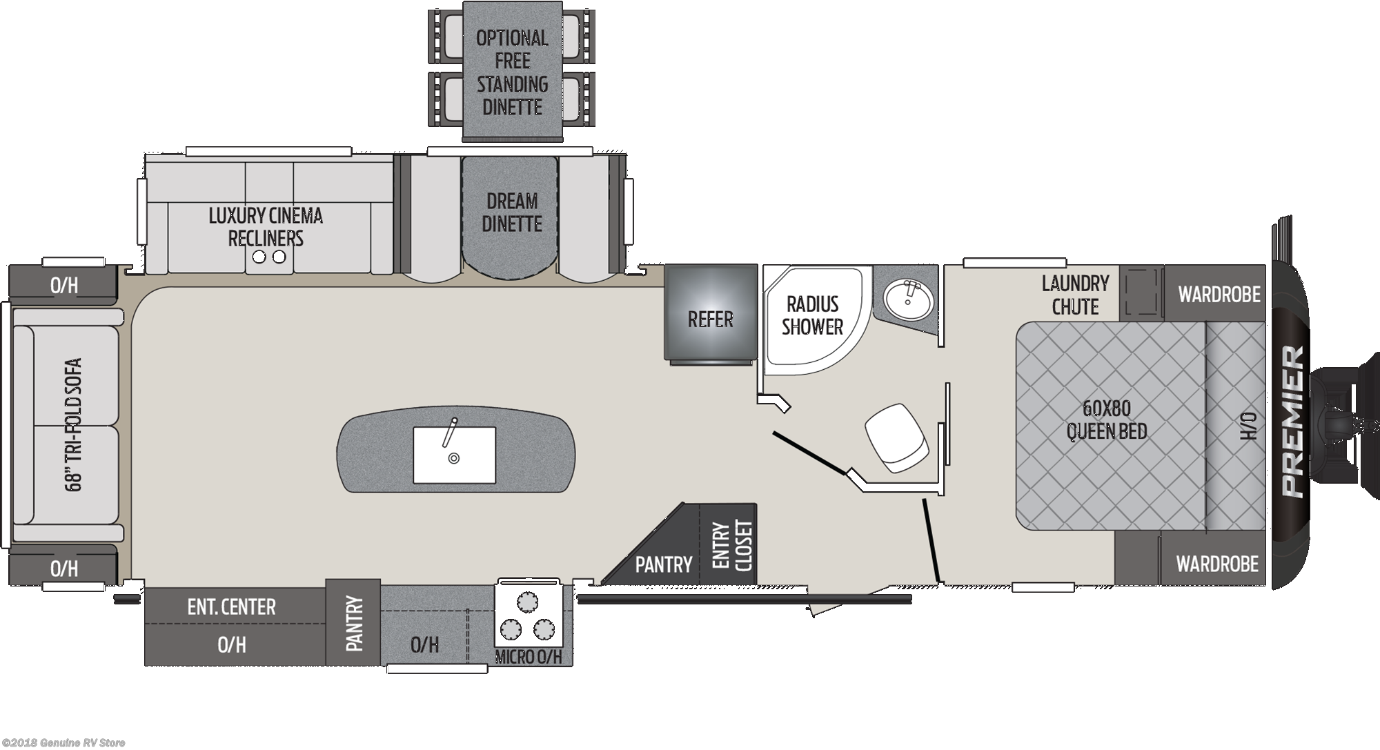 Previous - Recreational Vehicle (2000x1087), Png Download