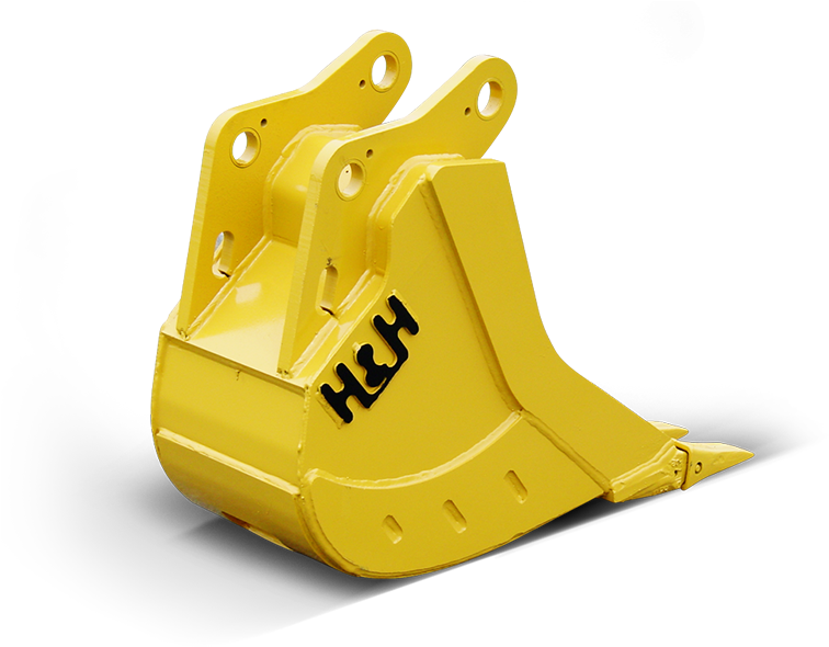 Backhoe Attachments - H & H Manufacturing (758x600), Png Download