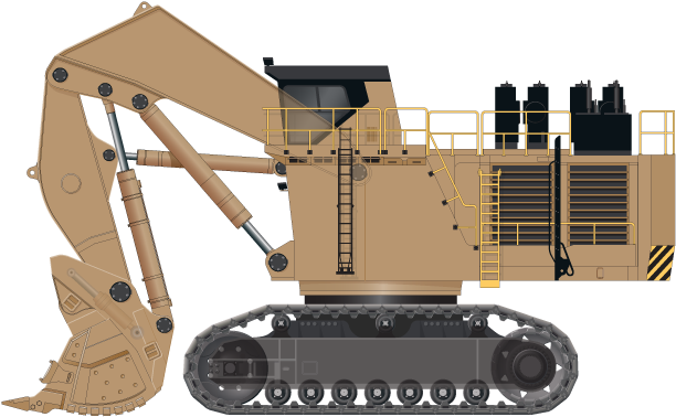 Komatsu Xs Full Excel Replacement Parts For Komatsu® - Pala Komatsu Pc 5500 (710x380), Png Download