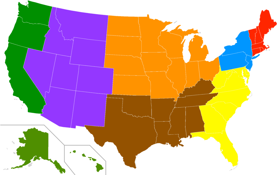 2000px-blank Us Map - Looking Further Backward [book] (1000x619), Png Download