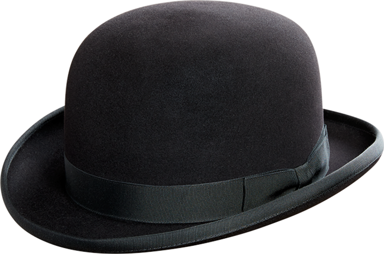 Bowler Hat Transparent (750x497), Png Download