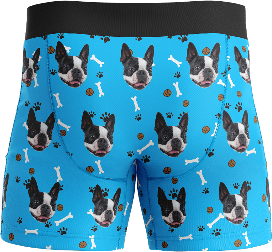 Put Your Face On Boxers - Dog (1200x1200), Png Download