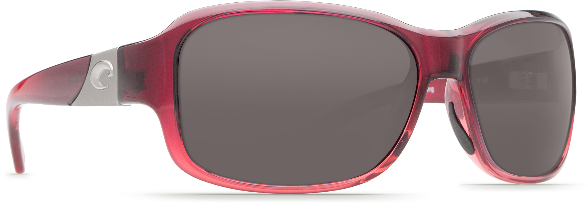Costa Del Mar Inlet Sunglasses In Pomegranate Fade, - Costa Del Mar Inlet Polarized It 48 Ogp Women/men Sunglasses (2000x1000), Png Download