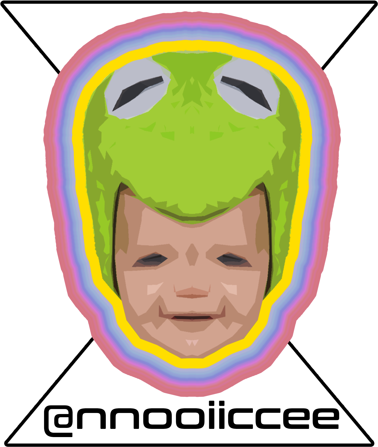 Frog Baby Head - Frog (1558x1800), Png Download