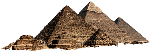 Free Photo Desert Transparent Pyramids Pyramid Isolated - Engineering History (640x240), Png Download