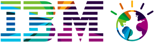 Ibm Logo 2013 - Gestalt Closure Real Life Example (820x381), Png Download