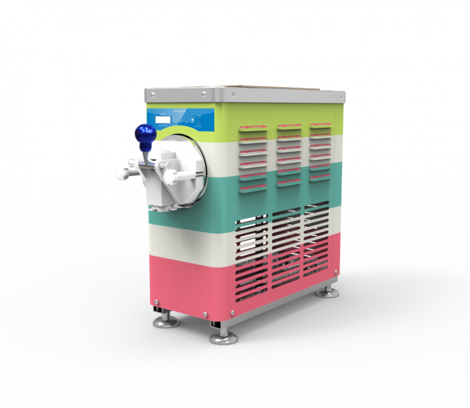 Oceanpower Mini Table Top Frozen Yogurt Machine/soft - Electric Generator (680x591), Png Download