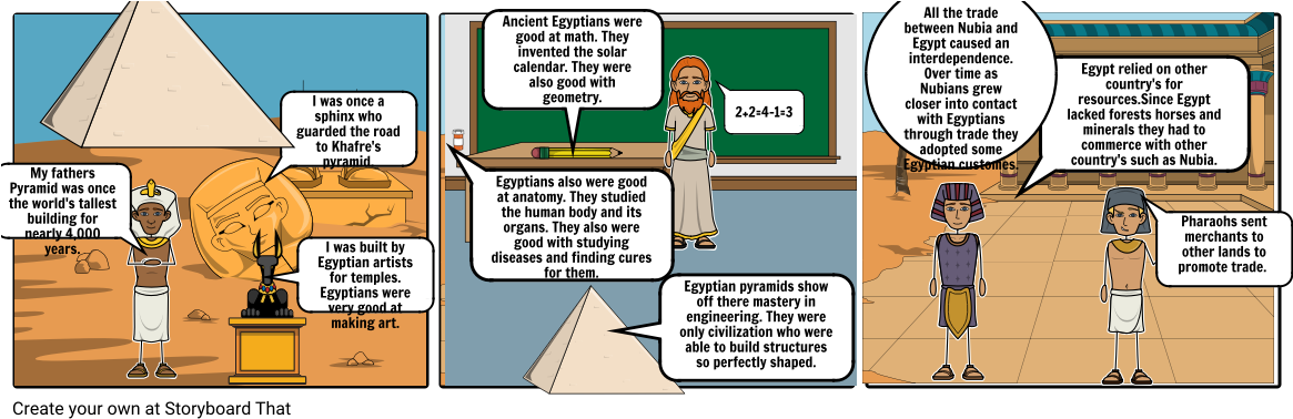 Egypt - Comics (1164x385), Png Download