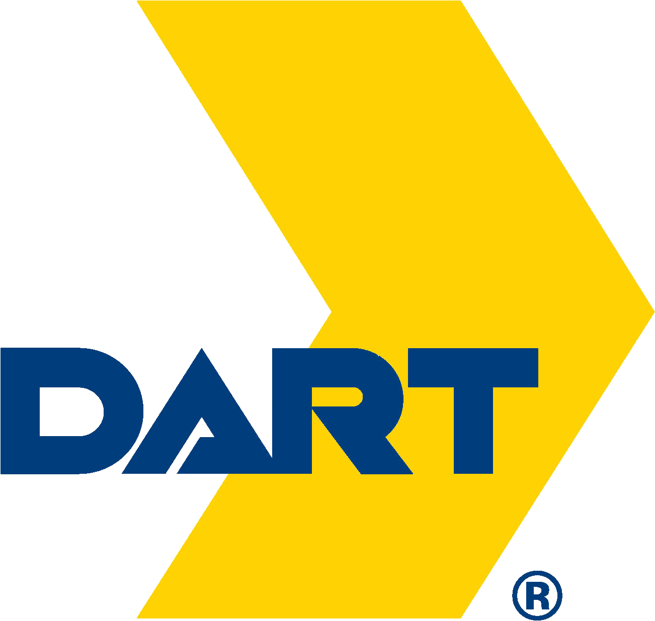 Dart Logo - Dallas Area Rapid Transit Logo (1302x1236), Png Download